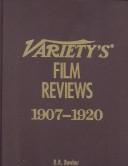 Cover of: Variety's Film Review, 1926-1929 (Vol 3)