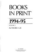 Cover of: Books in Print 1994-95