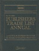 Cover of: 2000 Publishers Trade List Annual: A Buying & Reference Guide to Books & Related Products (Publishers' Trade List Annual)