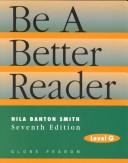 Cover of: Be a Better Reader: Level G (Be a Better Reader)