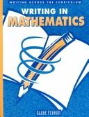 Cover of: Writing in Mathematics (Writing Across the Curriculum) by 