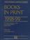 Cover of: American Books in Print.