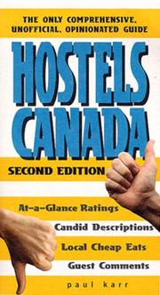 Hostels Canada, 2nd by Paul Karr