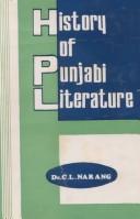 Cover of: History of Punjabi Literature 850-1850 A.D.