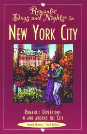 Cover of: Romantic days and nights in New York City: romantic diversions in and around the city
