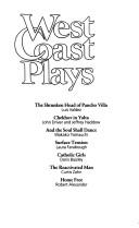 Cover of: West Coast Plays by Rick Foster