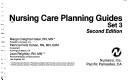 Cover of: Nursing Care Planning Guides: Set 3