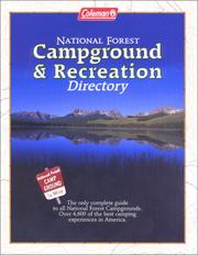 Cover of: Coleman National Forest Campground and Recreation Directory | Inc. Our Forests