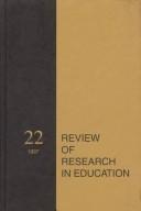 Cover of: Review of Research in Education, 1997 (Review of Research in Education)