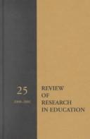 Cover of: Review of Research in Education 2000-2001 (Review of Research in Education)