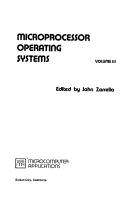 Cover of: Microprocessor Operating Systems