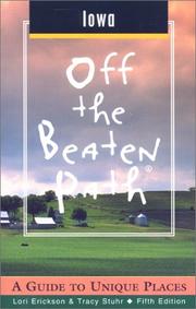 Cover of: Iowa Off the Beaten Path: A Guide to Unique Places