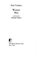 Cover of: Women, Men by Paul Verlaine