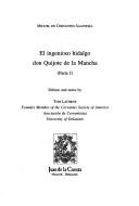 Cover of: El ingenioso hidalgo don Quijote de la Mancha. by Miguel de Cervantes Saavedra