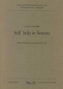 Cover of: Self Help in Soweto: Mutual Aid Societies in a South African City (Bergen Studies in Social Anthropology, No. 12)