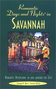 Cover of: Romantic Days and Nights in Savannah, 2nd: Romantic Diversions in and around the City