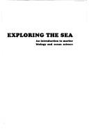 Cover of: Exploring the Sea