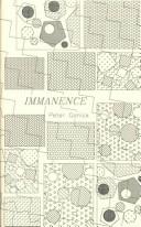 Cover of: Immanence