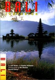 Cover of: Traveler's Companion Bali, 2nd (Traveler's Companion Series) by Bradley Winterton, Jack Barker