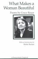 Cover of: Where You'Ve Seen Her/Poems (A Pennywhistle Chapbook) by Grace Bauer