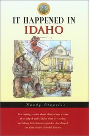 Cover of: It happened in Idaho