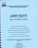 Cover of: Jury Duty by 