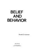 Cover of: Belief & Behavior by Ronald Christensen