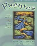 Cover of: Puentes by Patti J. Marinelli, Lizette Mujica Laughlin