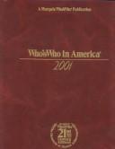 Cover of: Who's Who in America 2001 (Who's Who in America)