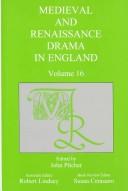 Cover of: Medieval and Renaissance Drama in England | 