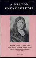 Cover of: A Milton Encyclopedia Ed-Hi by Hunter - undifferentiated