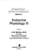 Cover of: Endocrine Physiology III