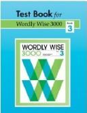 Cover of: Wordly Wise 3000 by Kenneth Hodkinson