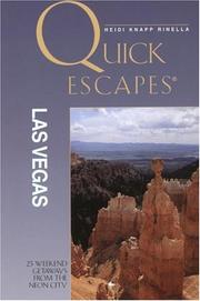 Cover of: Quick Escapes Las Vegas: 25 Weekend Getaways from the Neon City