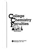 Cover of: College Chemistry Faculties by No Author