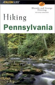 Cover of: Hiking Pennsylvania, Second Edition