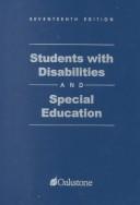 Cover of: Students With Disabilities and Special Education (Students With Disabilities, 17th ed)