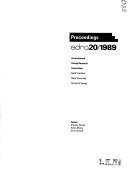 Cover of: Edra 20, 1989: Proceedings/Changing Paradigms (Environmental Design Research Association International Conference//E D R a)