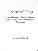 Cover of: The Art of Filing by Carla Messman