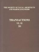 Cover of: Transactions 2000 (Society of Naval Architects and Marine Engineers (U S)//Transactions)