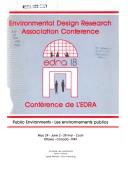 Cover of: Edra 18, 1987: Public Environments