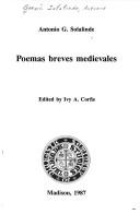 Cover of: Poemas Breves Medievales (Spanish Series, No 39)