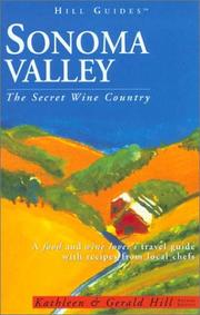 Cover of: Sonoma Valley, 4th by Kathleen Thompson Hill, Gerald Hill