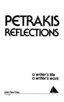 Cover of: Reflections by Harry Mark Petrakis, Harry Mark Petrakis