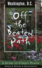 Cover of: Washington, D.C. Off the Beaten Path, 2nd: A Guide to Unique Places