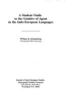 Cover of: Proto-Indo-European Syntax by Paul Friedrich