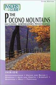 Cover of: Insiders' Guide to the Pocono Mountains, 3rd (Insiders' Guide Series)