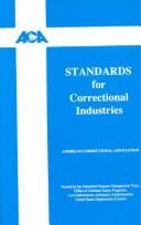 Front cover of Standards for Correctional Industries by Unknown