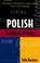Cover of: Polish Handbook of Verbs