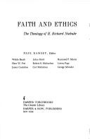 Cover of: Faith and Ethics by Paul Ramsey